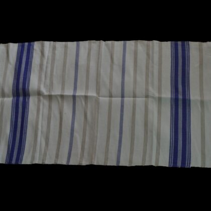 Față de masă cu motiv sicănesc, albastru 95x60 cm-0