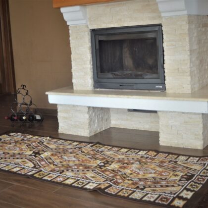 covor bumbac cu rombus mare-0