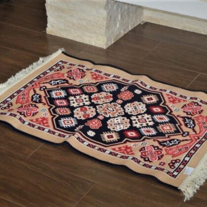 Covor bumbac cu fluturi-0