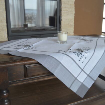 Față de masă modernă gri -0